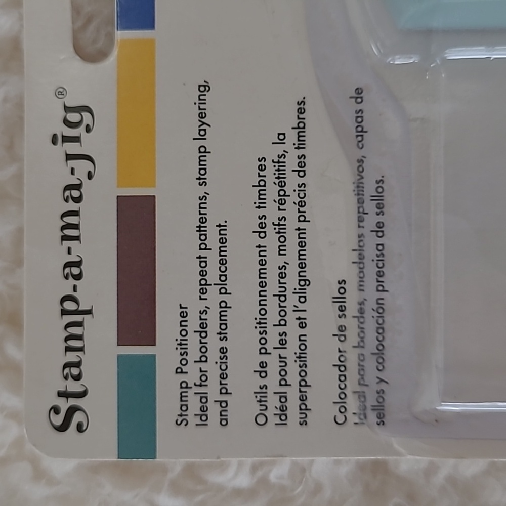 EK Stamp-a-ma-jig Stamp Positioner Card Making Scrapbooking Precise Stamping - Picture 3 of 9